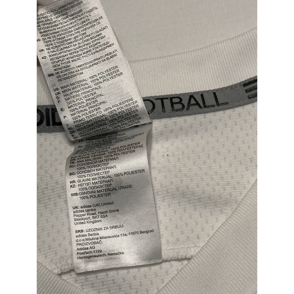 Nebraska Cornhuskers Adidas Football Jersey Mens XL White 7 Frost Ncaa *READ - Picture 10 of 12